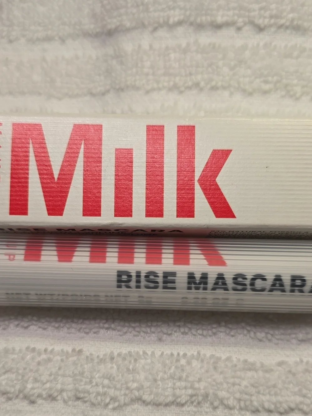 Milk Makeup Rise Mascara - White Tube with Pink Logo